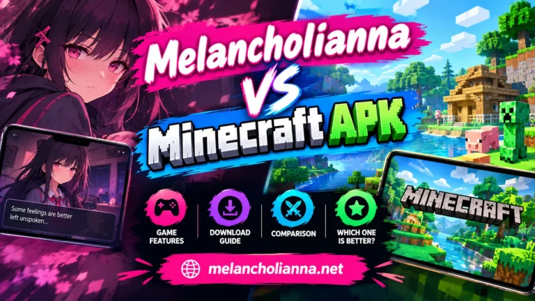 Melancholianna vs Minecraft APK Unbiased Comparison