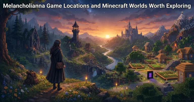 Melancholianna Game Locations and Minecraft Worlds Worth Exploring